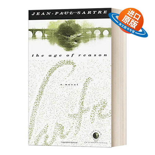 英文原版小说 The Age of Reason A Novel Vintage International 理性时代 Jean-Paul Sartre让-保罗·萨特 英文版 进口英语书籍