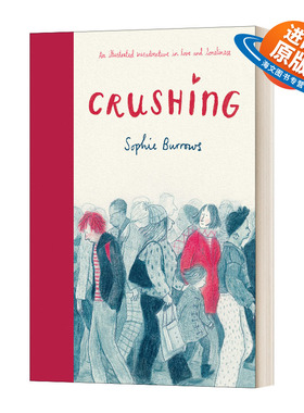 英文原版 精装 Crushing 爱与孤独的不幸冒险 漫画绘本 精装 英文版 进口英语原版书籍