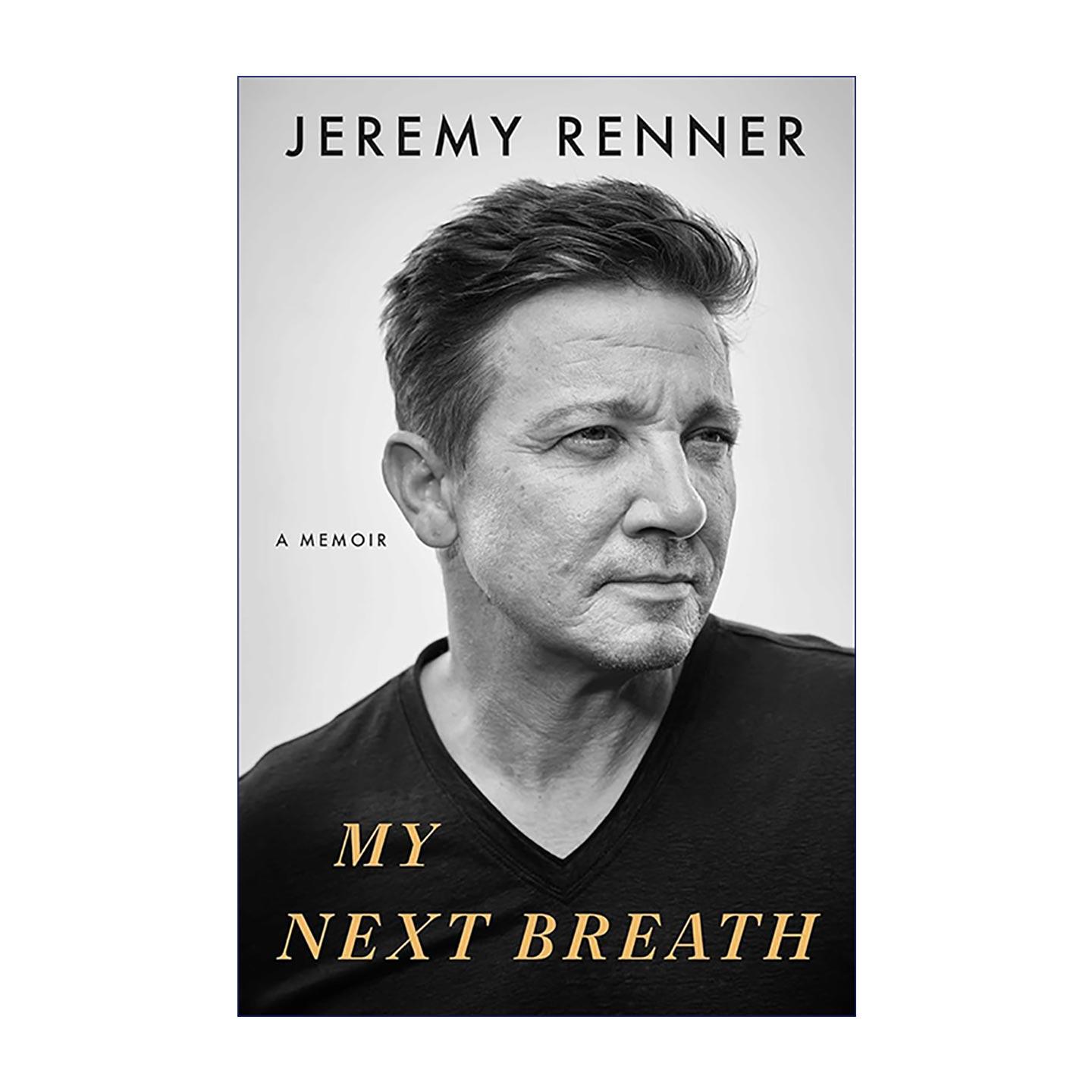 英文原版 My Next Breath 我的下一次呼吸 杰瑞米雷纳自传 复仇者联盟鹰眼回忆录 英文版 进口英语原版书籍