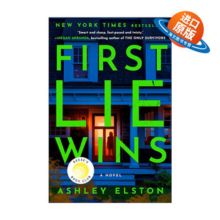 英文版 书籍 Wins Ashley Elston 女性惊悚悬疑小说 Lie 头个谎言获胜 进口英语原版 英文原版 精装 First