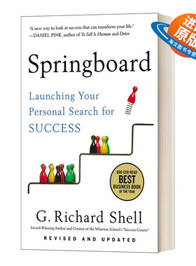 英文原版 Springboard 听了那么多大道理 为什么依旧过不好这一生 沃顿商学院毕业前的最后一门课 英文版 进口英语原版书籍