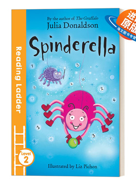 英文原版 Spinderella Reading Ladder Level 2彩色香蕉系列分级读物-朱莉娅唐纳森Julia Donaldson 英文版 进口英语原版书籍