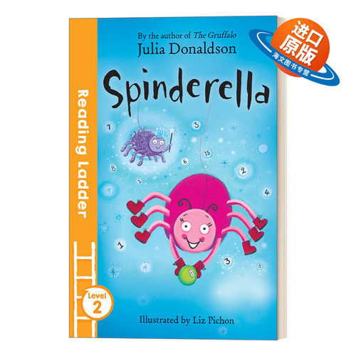 英文原版 Spinderella Reading Ladder Level 2彩色香蕉系列分级读物-朱莉娅唐纳森Julia Donaldson 英文版 进口英语原版书籍