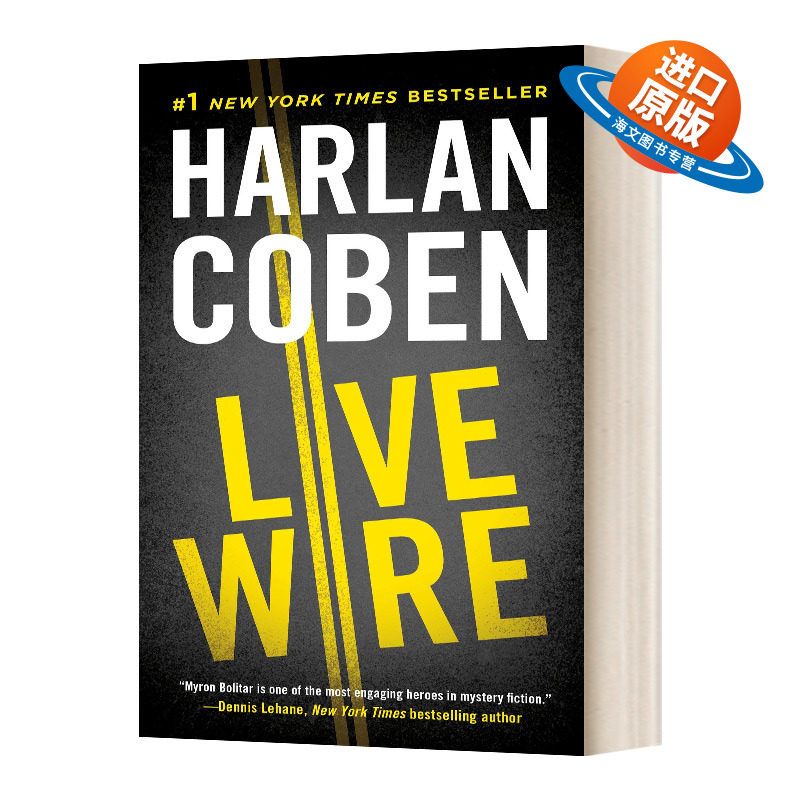 英文原版小说 Live Wire A Myron Bolitar Novel 10 米隆·波利塔系列10 恶魔的印记 英文版 进口英语原版书籍