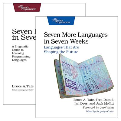 英文原版 Seven Languages in Seven Weeks 七周七语言系列2册 Bruce A. Tate泰特 英文版 进口英语原版书籍
