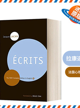 英文原版 Ecrits The First Complete Edition in English 拉康选集 法国著名心理学家 英文版 进口英语原版书籍