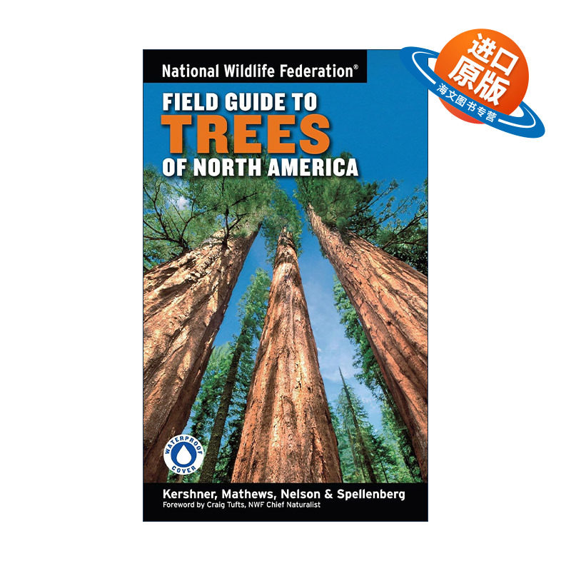 英文原版 National Wildlife Federation Field Guide to Trees of North America 北美树木指南 全国野生动物联合会 英文版