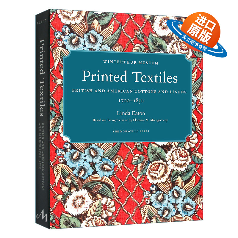 现货正版 美国英国的棉 麻布料的图案 英文原版 精装 Printed Textiles 全英文版进口原版英语书籍