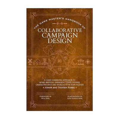 英文原版 The Game Master’s Handbook of Collaborative Campaign Design 游戏大师 合作战役设计手册 英文版 进口英语原版书籍