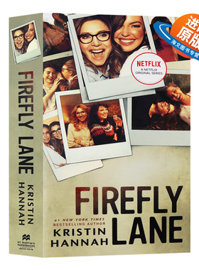 萤火虫小巷 英文原版小说 Firefly Lane 电视封面版 英文版原版英语书籍 Kristin Hannah 克莉丝汀汉娜 进口英文畅销书