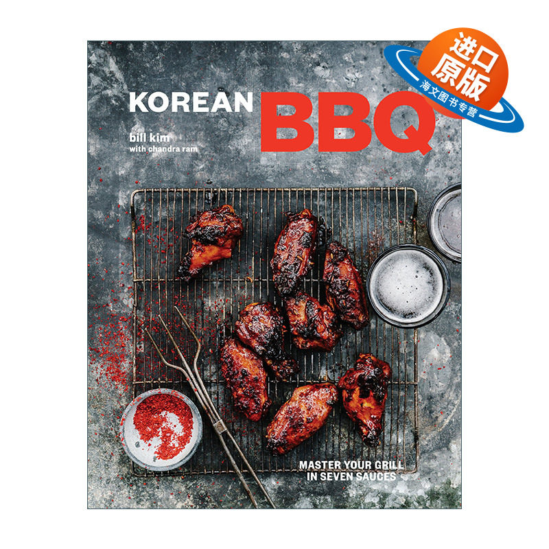 英文原版 Korean BBQ 韩国烧烤 掌握七种酱汁的烧烤 詹姆斯比尔德奖入围 精装食谱 Bill Kim 英文版 进口英语原版书籍