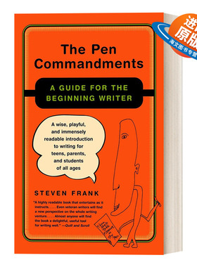 英文原版 The Pen Commandments 钢笔戒律 语言学 语法 初学者写作指南 Steven Frank 英文版 进口英语原版书籍