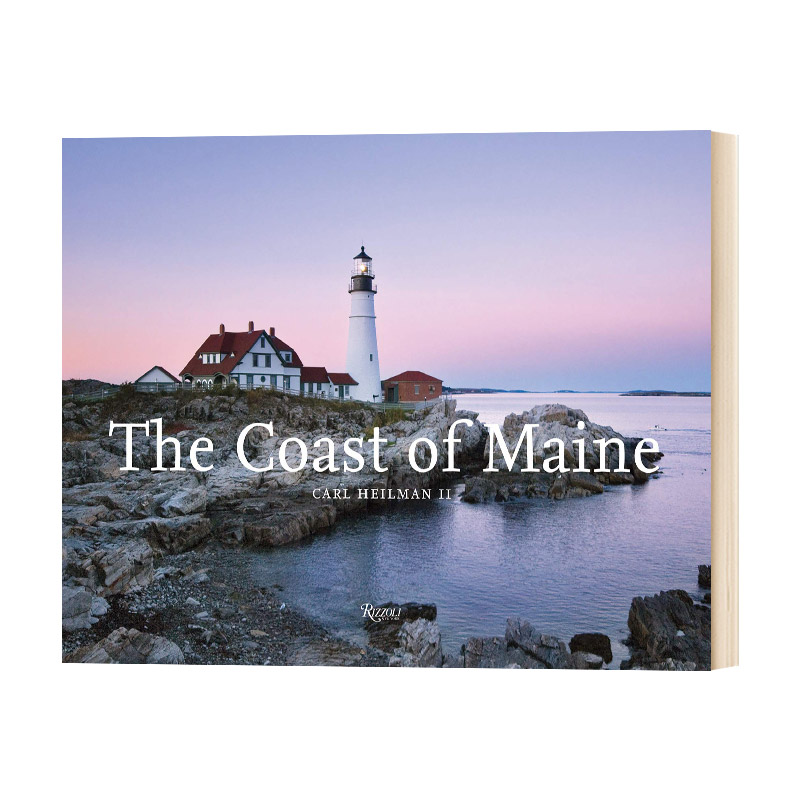 英文原版 精装 The Coast Of Maine 缅因州海岸 美国自然风景摄影 英文版 书籍/杂志/报纸 艺术类原版书 原图主图