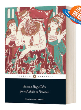 英文原版 Russian Magic Tales from Pushkin to Platonov 从普希金到普拉托诺夫的俄罗斯故事 黑经典 英文版 进口英语原版书籍