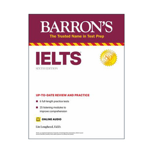 含音频 书籍 英文版 雅思备考 第6版 IELTS 进口英语原版 英文原版