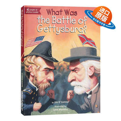 英文原版 What Was the Battle of Gettysburg 葛底斯堡之战 1863 英文版 进口英语原版书籍