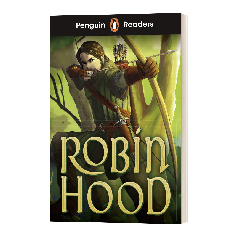 英文原版 Penguin Readers Starter Level Robin Hood企鹅兰登小说分级读物入门级罗宾汉青少年文学英文版进口英语书籍