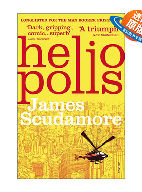 英文原版 Heliopolis 阳光之城 詹姆斯·斯库达莫尔 布克奖提名 英文版 进口英语原版书籍