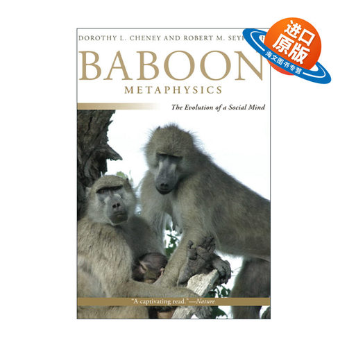 英文原版 Baboon Metaphysics 狒狒形而上学 社会心智的进化 生物学教授Dorothy L. Cheney 英文版 进口英语原版书籍