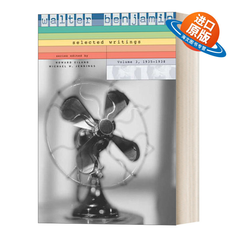 英文原版 Walter Benjamin Selected Writings 3 1935–1938 瓦尔特·本雅明 选集三 1935-1938 英文版 进口英语原版书籍