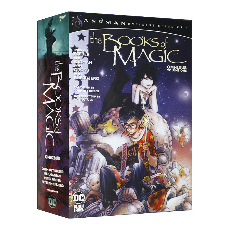 英文原版 the books of magic omnibus vol.