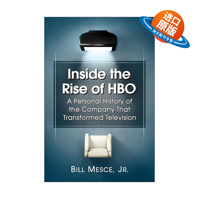 英文原版 Inside the Rise of HBO 有线电视台HBO的崛起 改变了美国家庭电视史的公司 英文版 进口英语原版书籍