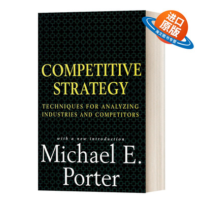 英文原版 Competitive Strategy 竞争战略 精装 迈克尔·波特  精装 英文版 进口英语原版书籍