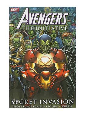 英文原版 Avengers Secret Invasion 漫威复仇者联盟漫画 秘密入侵 英文版 进口英语原版书籍