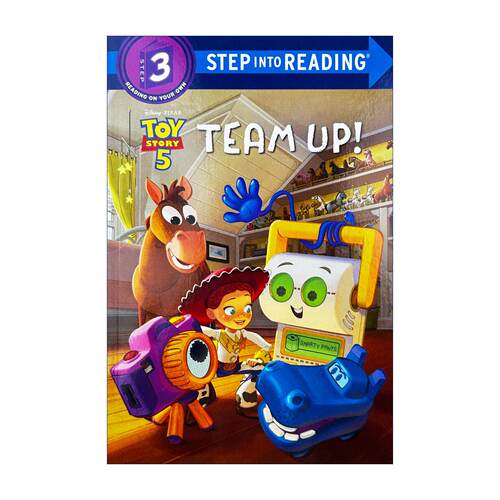 英文原版 Step into Reading 3 Team Up Disney Pixar Toy Story 5 迪士尼 皮克斯 玩具总动员5 团队 英文版 进口英语原版书籍