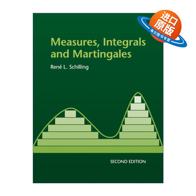 英文原版 Measures  Integrals and Martingales 测度、积分和鞅 René L. Schilling 英文版 进口英语原版书籍