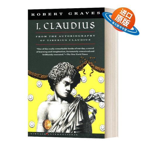 英文原版 I Claudius 我 克劳迪亚斯 罗马帝国兴亡史 列王之传 英文版 进口英语原版书籍外文小说