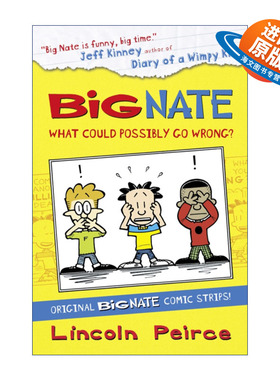 英文原版 Big Nate Compilation What Could Possibly Go Wrong 我们班有个捣蛋王 大内特漫画合集 英文版 进口英语原版书籍