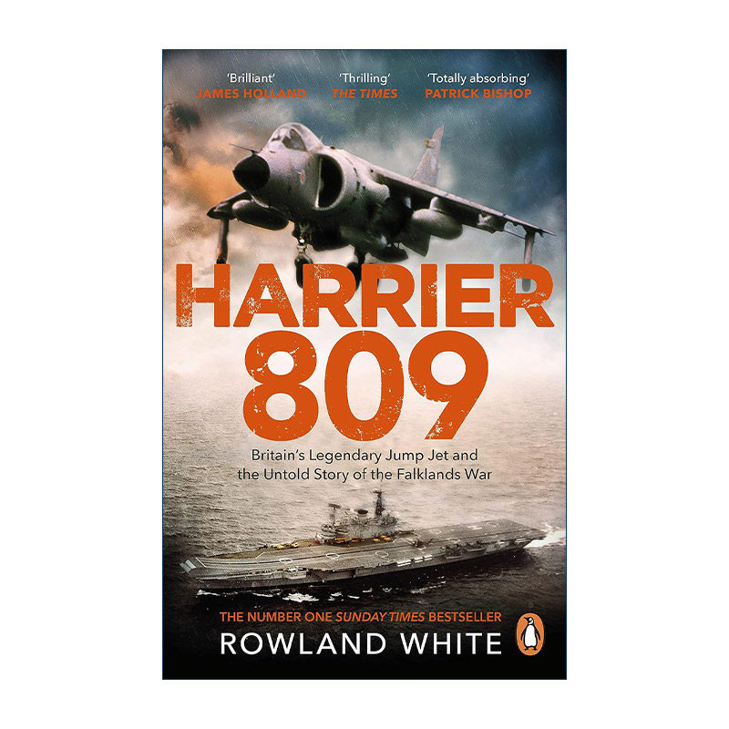 英文原版 Harrier 809 鹞式809 英国传奇战斗机和马岛战争不为人知的故事 英文版 进口英语原版书籍