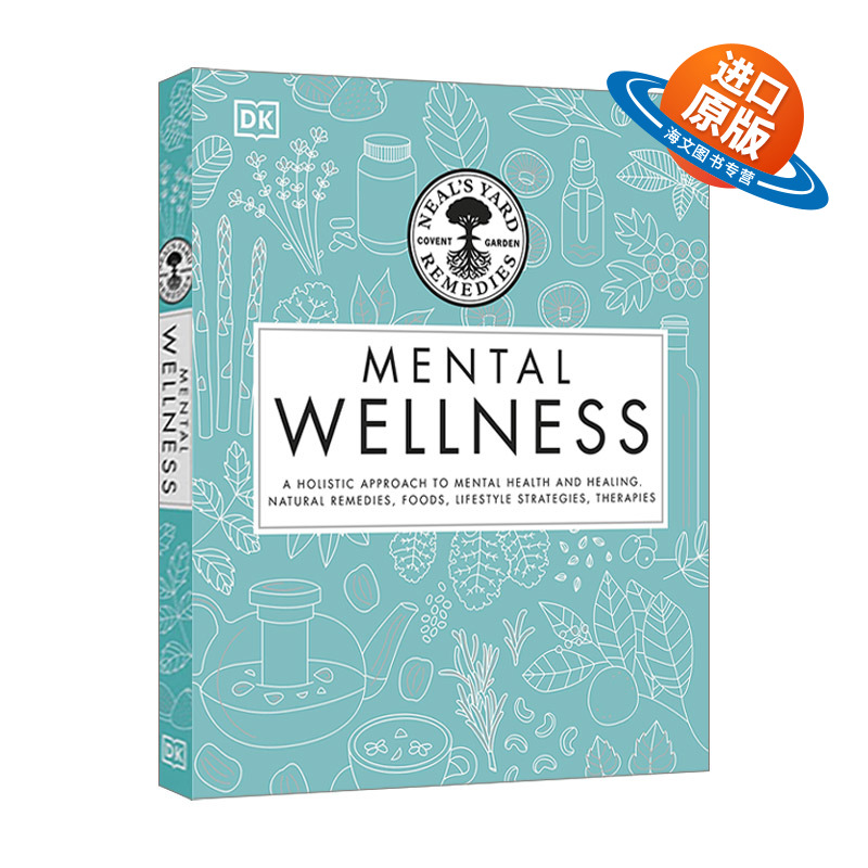 英文原版 Neal's Yard Remedies Mental Wellness 尼尔斯庭院 心理健康 精装 英文版 进口英语原版书籍