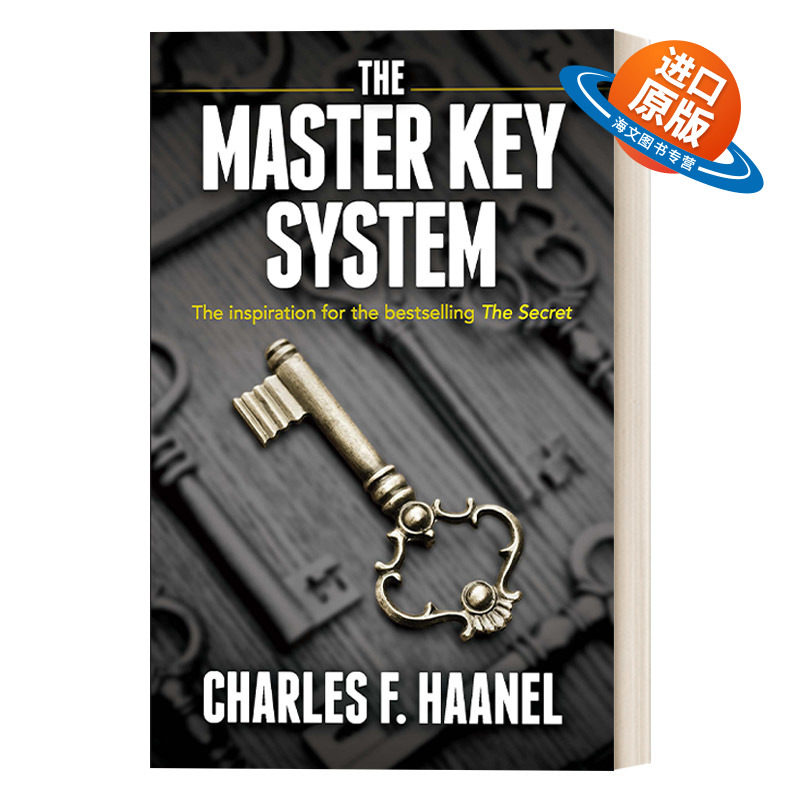 英文原版 The Master Key System 万能钥匙 世界上神奇的24堂课 Charles F.Haanel 英文版 进口英语原版书籍