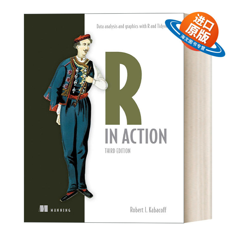 英文原版 R in Action  Third Edition R语言实战 R语言数据分析与图表制作 第3版 英文版 进口英语原版书籍