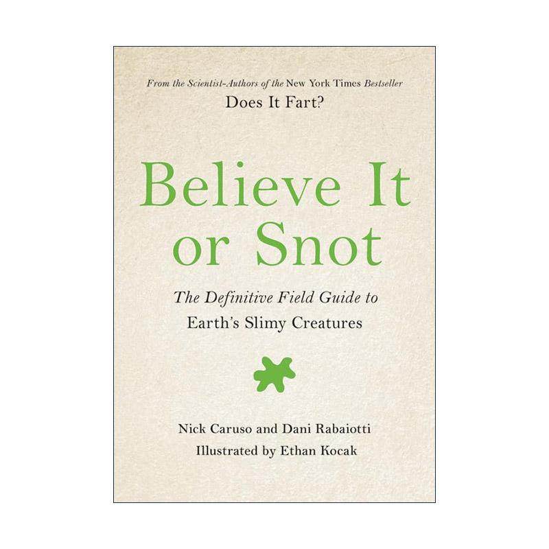 英文原版 Believe It or Snot 信不信由你 精装 英文版 进口英语原版书籍