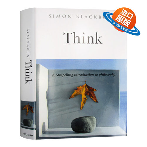 英文原版 Think 我们如何思考 西蒙·布莱克本 给普通人的哲学入门书 英文版 进口英语原版书籍