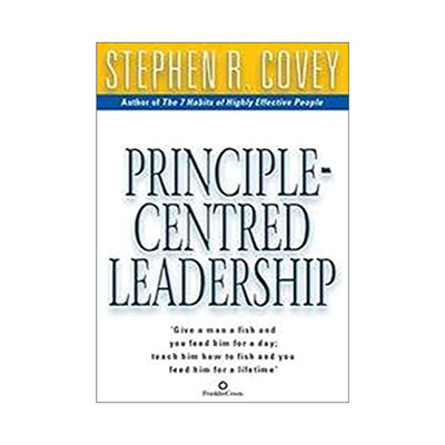 英文原版 Principle Centred Leadership 以原则为中心的领导 史蒂芬柯维 英文版 进口英语原版书籍