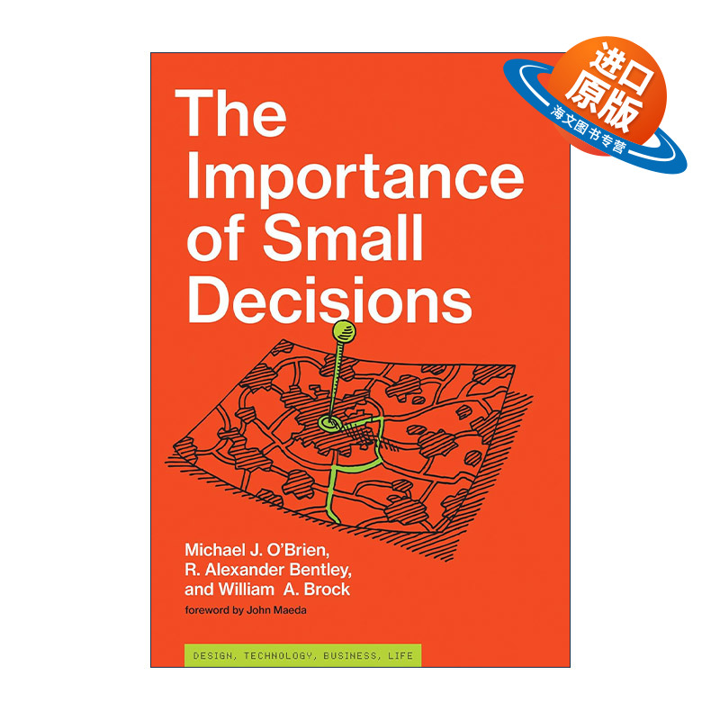 英文原版 The Importance of Small Decisions 英文版 进口英语原版书籍