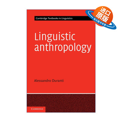 英文原版 Linguistic Anthropology 语言人类学 剑桥语言学文本系列 英文版 进口英语原版书籍