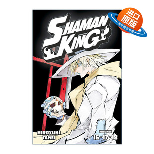 通灵王 SHAMAN Omnibus 英文版 书籍 英文原版 同名动漫漫画 Vol.16 KING 精选集6 进口英语原版 18卷合订本