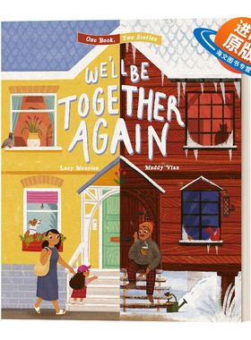 英文原版 精装 We'll Be Together Again 我们将会一起 独特排版 亲情亲子故事儿童绘本 英文版 进口英语书籍