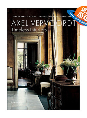 英文原版 Axel Vervoordt Timeless Interiors 阿塞尔·维伍德 永恒的室内设计作品集 精装 英文版 进口英语原版书籍