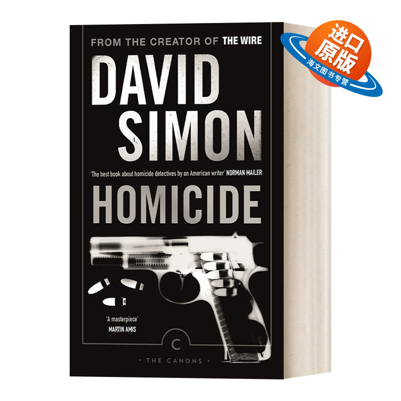 英文原版 Homicide 凶年 戴维&middot;西蒙 美剧火线原著小说 英文版 进口英语原版书籍