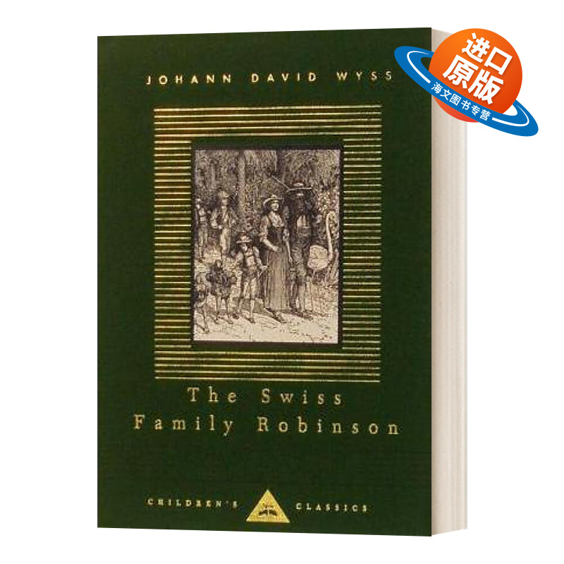 英文原版 精装小说 The Swiss Family Robinson 瑞士罗宾逊一家 精装 英文版 进口英语原版书籍