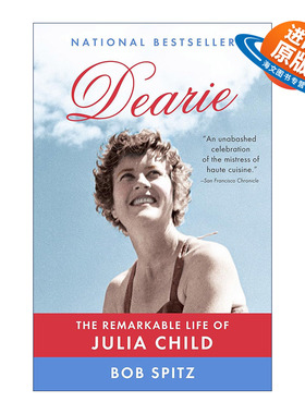 英文原版 Dearie 茱莉亚的好时光 法国料理大厨Julia Child传记 Bob Spitz 英文版 进口英语原版书籍