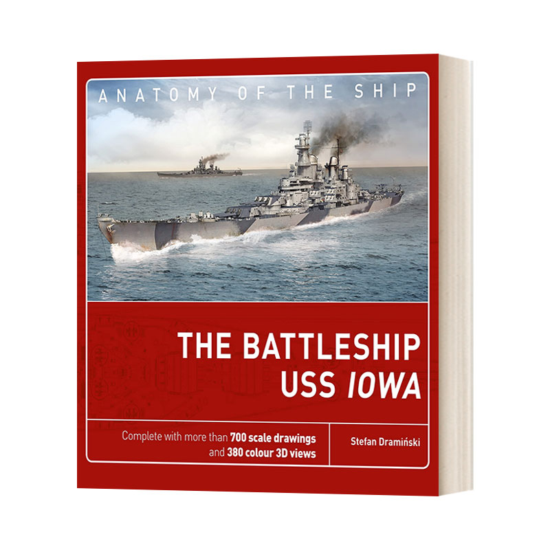 英文原版 The Battleship USS Iowa解析战舰系列：艾奥瓦号战列舰精装英文版进口英语原版书籍