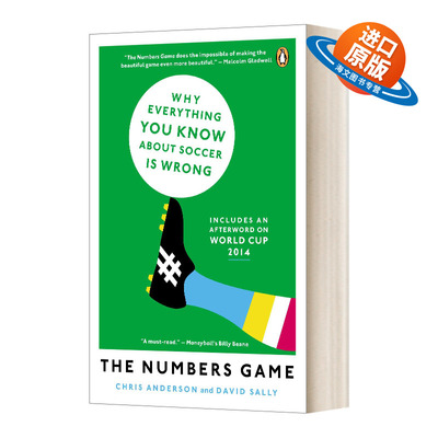英文原版 The Numbers Game Why Everything You Know About Soccer Is Wrong 数字游戏 关于足球 你全弄错了吗 英文版进口英语书
