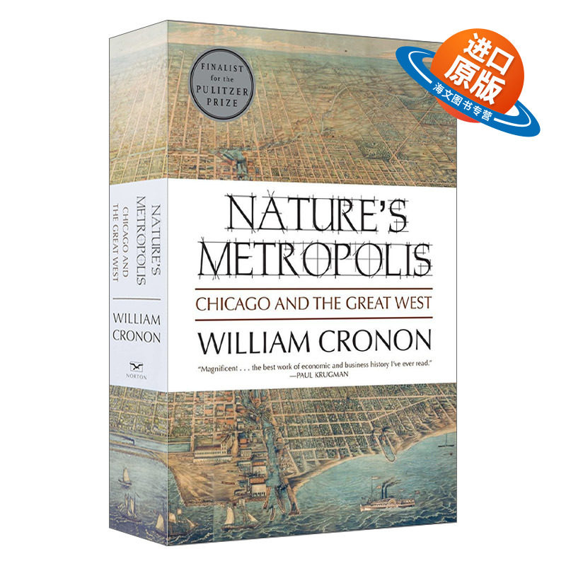 英文原版 Nature's Metropolis Chicago and the Great West 自然的大都市 芝加哥与大西部 英文版 进口英语原版书籍